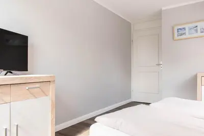 TV/Unterhaltungsangebot in der Unterkunft Ferienwohnung Ocean Drive