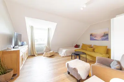 TV/Unterhaltungsangebot in der Unterkunft Ferienwohnung Ocean Lodge 1