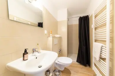 Ein Badezimmer in der Unterkunft Ferienwohnung Ocean Lodge 3