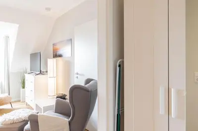 TV/Unterhaltungsangebot in der Unterkunft Ferienwohnung Ocean Lodge 4