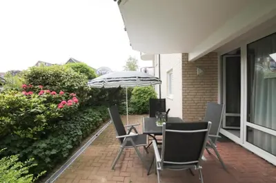 Ein Garten an der Unterkunft Ferienwohnung Witthus