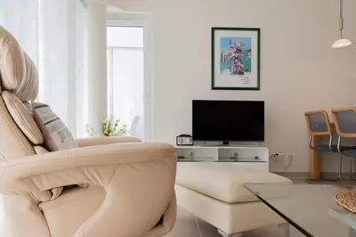 TV/Unterhaltungsangebot in der Unterkunft Ferienwohnung Wohlfühloase