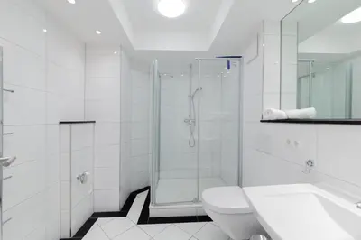 Ein Badezimmer in der Unterkunft Ferienwohnung Wohlfühloase