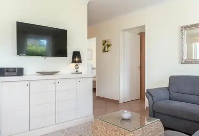 TV/Unterhaltungsangebot in der Unterkunft Ferienwohnung Seestern