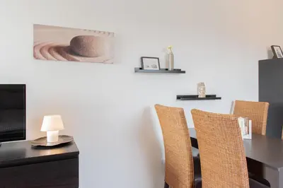 Grundriss der Unterkunft Ferienwohnung Strandnah