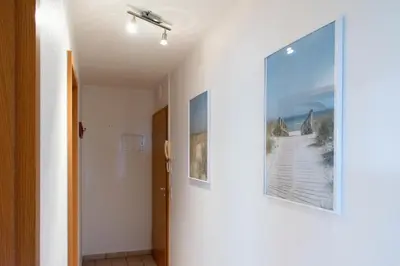 Grundriss der Unterkunft Ferienwohnung Strandperle