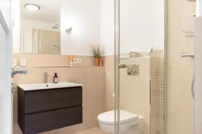 Ein Badezimmer in der Unterkunft Ferienwohnung Viva La Vida