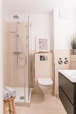 Ein Badezimmer in der Unterkunft Ferienwohnung Zweite Heimat