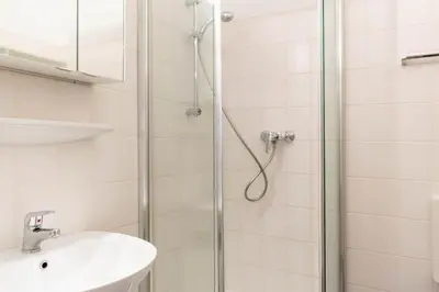 Ein Badezimmer in der Unterkunft Ferienwohnung Beach Suite
