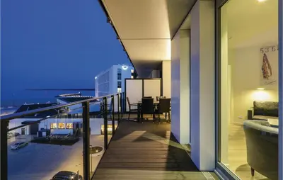 Ein Balkon oder eine Terrasse in der Unterkunft Highend Travemünde - Whg 407