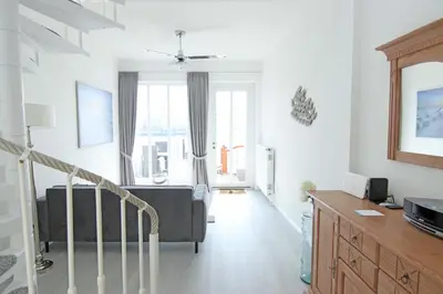 TV/Unterhaltungsangebot in der Unterkunft WellenRausch Living 