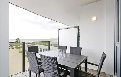 Ein Balkon oder eine Terrasse in der Unterkunft Highend Travemünde - Whg 215