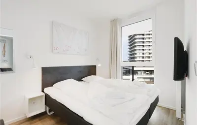 Ein Bett oder Betten in einem Zimmer der Unterkunft Highend Travemünde - Whg 311