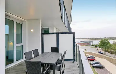Ein Balkon oder eine Terrasse in der Unterkunft Highend Travemünde - Whg 316