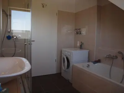Ein Badezimmer in der Unterkunft Ferienwohnung Angelika & Peter Keller