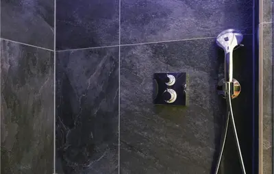 Ein Badezimmer in der Unterkunft Highend Travemünde - Whg 414