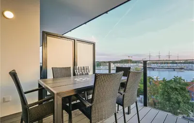 Ein Balkon oder eine Terrasse in der Unterkunft Highend Travemünde - Whg 414