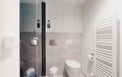 Ein Badezimmer in der Unterkunft Highend Travemünde - Whg 504