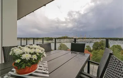 Ein Balkon oder eine Terrasse in der Unterkunft Highend Travemünde - Whg 504