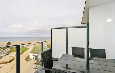 Ein allgemeiner Meerblick oder ein Meerblick von der Ferienwohnung aus