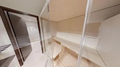 Ein Badezimmer in der Unterkunft White Pearl Apartment 1.11