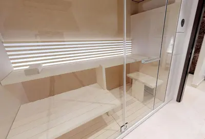 Ein Badezimmer in der Unterkunft White Pearl Apartment 0.07