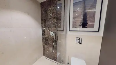 Ein Badezimmer in der Unterkunft White Pearl Apartment 3.06