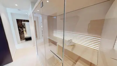 Ein Badezimmer in der Unterkunft White Pearl Apartment 3.04