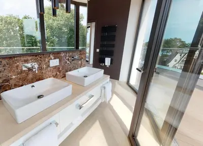 Ein Badezimmer in der Unterkunft White Pearl Apartment 4 05