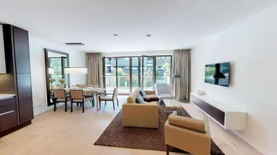 TV/Unterhaltungsangebot in der Unterkunft White Pearl Apartment 0.04