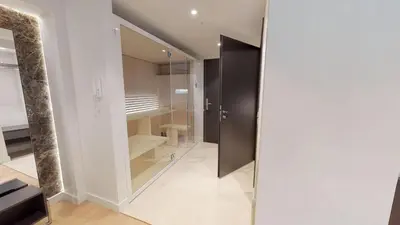 Ein Bett oder Betten in einem Zimmer der Unterkunft White Pearl Apartment 1.08