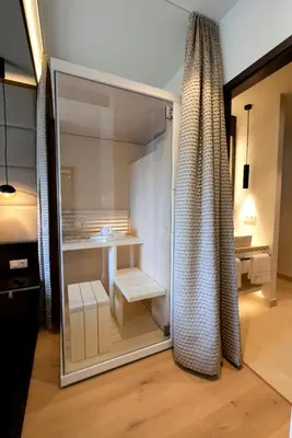 Ein Bett oder Betten in einem Zimmer der Unterkunft White Pearl Apartment 3.02