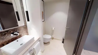 Ein Badezimmer in der Unterkunft White Pearl Apartment 2.02