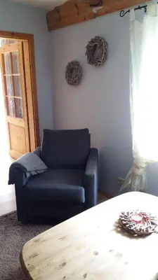 Ein Sitzbereich in der Unterkunft MIRA