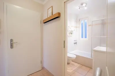 Ein Badezimmer in der Unterkunft (ARW3) - Ferienwohnung Kossmann