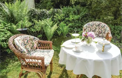 Ein Garten an der Unterkunft Holiday Apartment In Lubeck