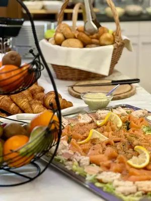 Essen im Hotel oder in der Nähe