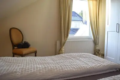 Ein Bett oder Betten in einem Zimmer der Unterkunft Ferienwohnung Hansa Lounge 20