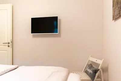 TV/Unterhaltungsangebot in der Unterkunft Ferienwohnung Seelounge 30