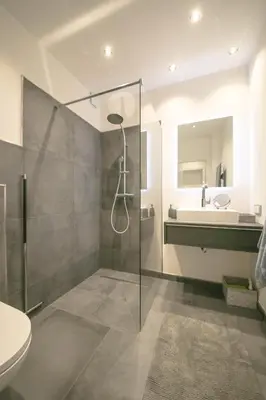 Ein Badezimmer in der Unterkunft Ferienwohnung Kaiserblick