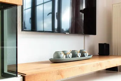 Küche/Küchenzeile in der Unterkunft Ferienwohnung Wolkenfreude