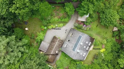 Blick auf Triangel aus der Vogelperspektive