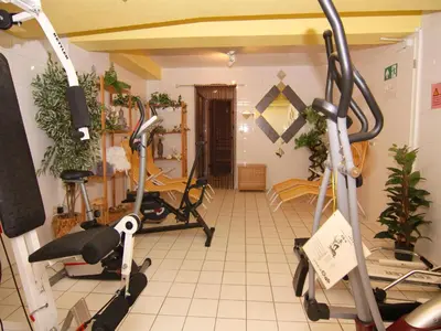 Das Fitnesscenter und/oder die Fitnesseinrichtungen in der Unterkunft Apartment house Pinamar, Scharbeutz