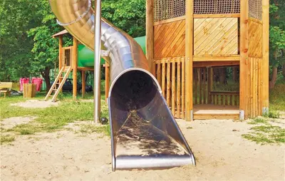 Ein Kinderspielbereich in der Unterkunft Dünenpark 16 - Dorf 6