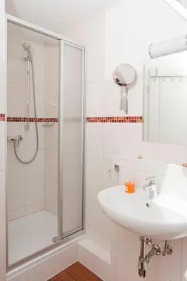 Ein Badezimmer in der Unterkunft Gönndyr