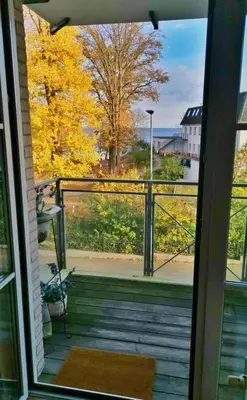 Ein Balkon oder eine Terrasse in der Unterkunft Apartmentvermittlung Mehr als Meer - Objekt 9
