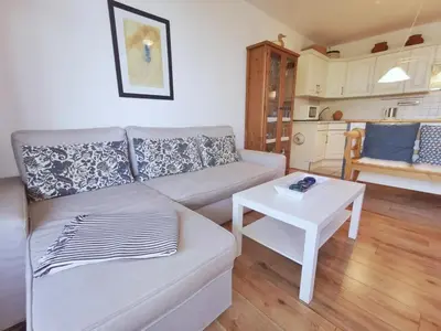 Küche/Küchenzeile in der Unterkunft Apartmentvermittlung Mehr als Meer - Objekt 9