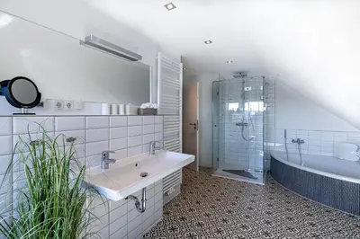 Ein Badezimmer in der Unterkunft Nordic Wave Apartments
