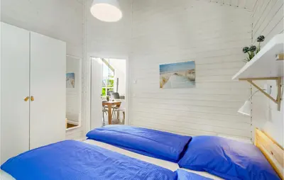 Ein Bett oder Betten in einem Zimmer der Unterkunft Lovely Home In Krems Iiwarderbrück