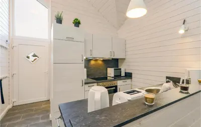 Küche/Küchenzeile in der Unterkunft Cozy Home In Krems Iiwarderbrück